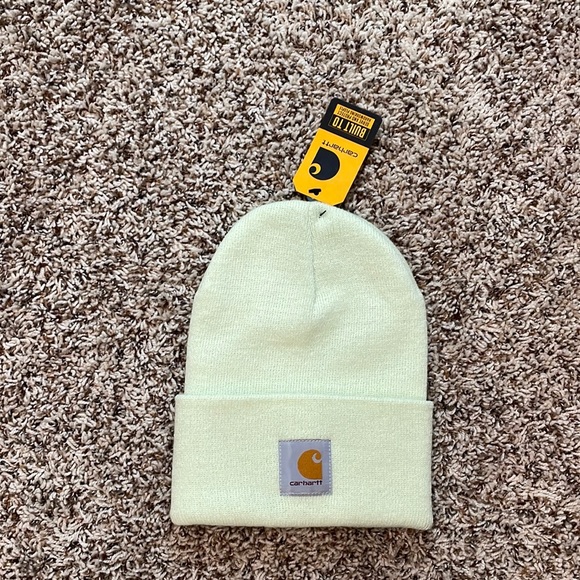 Carhartt Accessories - NWT light green carhartt hat